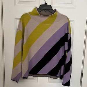 Anthropologie Maeve Carys Mock Turtleneck Sweater m
